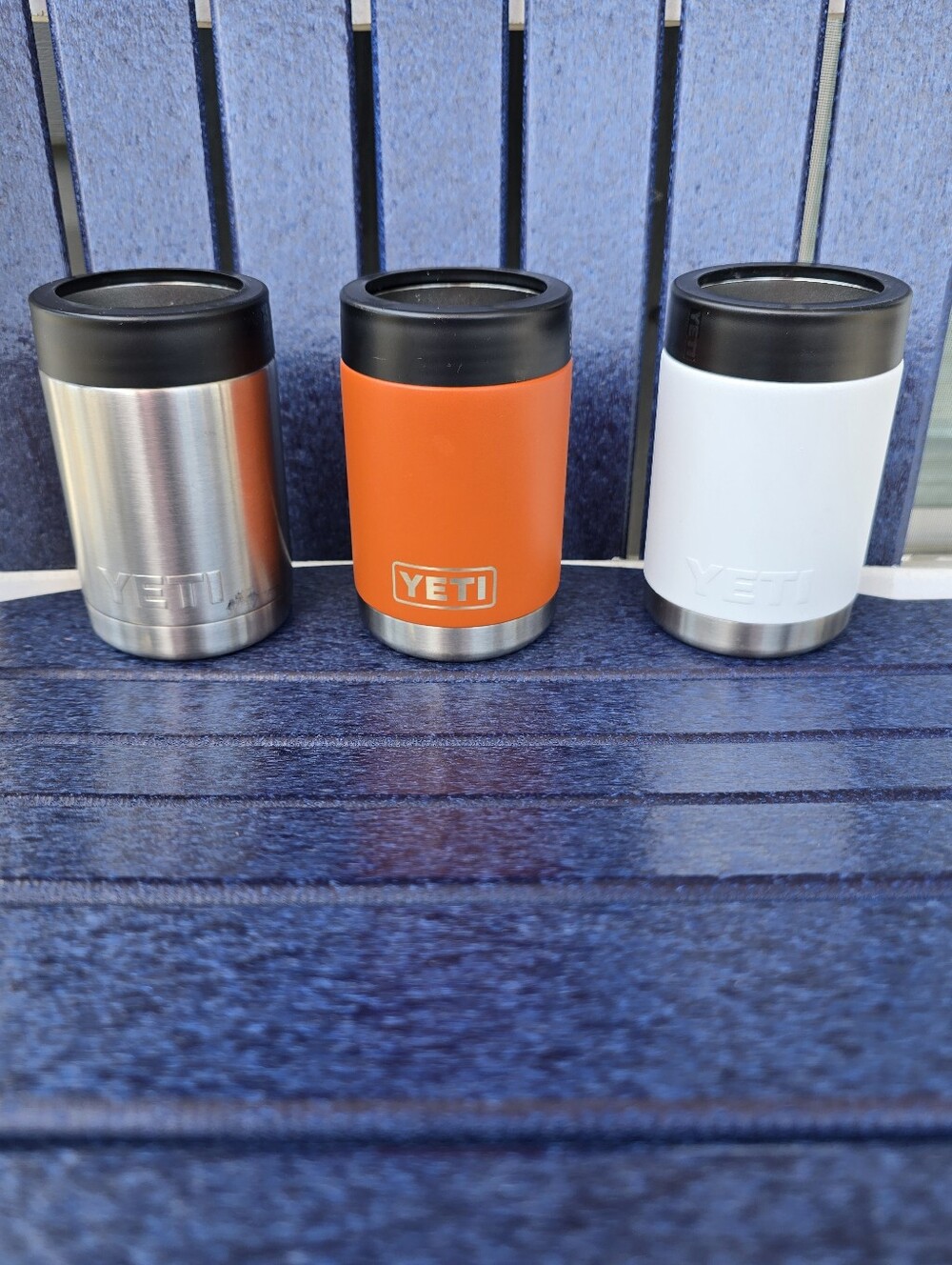 YETI 12 Oz. Can Insulator - Choose From Stainless, Orange, Or White Finishes